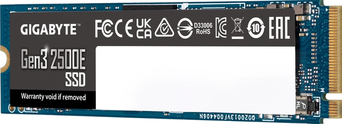 GIGABYTE Gen3 2500E SSD 1TB, M.2 2280 / M-Key / PCIe 3.0 x4