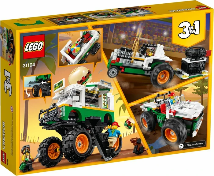 LEGO Creator 3in1 - Burger-Monster-Truck