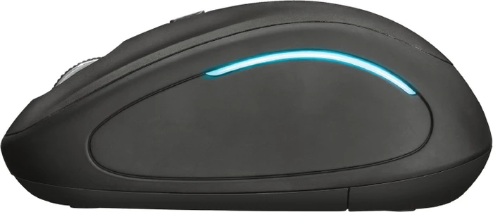 Trust Yvi FX Wireless Mouse schwarz, USB