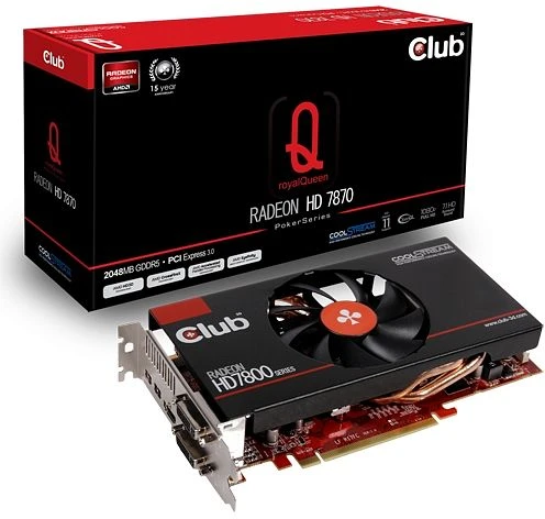 Club 3D Radeon HD 7870 GHz Edition royalQueen, 2GB GDDR5, 2x DVI, HDMI, 2x mDP