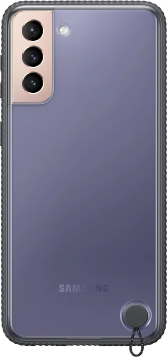 Samsung Clear Protective Cover für Galaxy S21+ schwarz