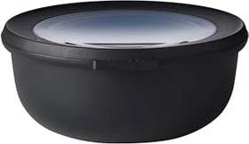 Mepal Multischüssel Cirqula rund Aufbewahrungsbehälter 750ml nordic black