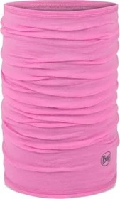 Buff Merino Lightweight Schlauchtuch solid fluor fuchsia