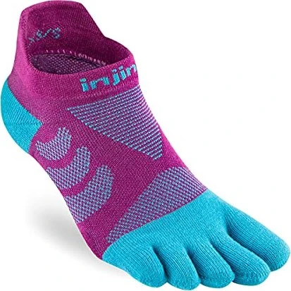 Injinji Ultra Run No-Show Laufsocken rosa (Damen)