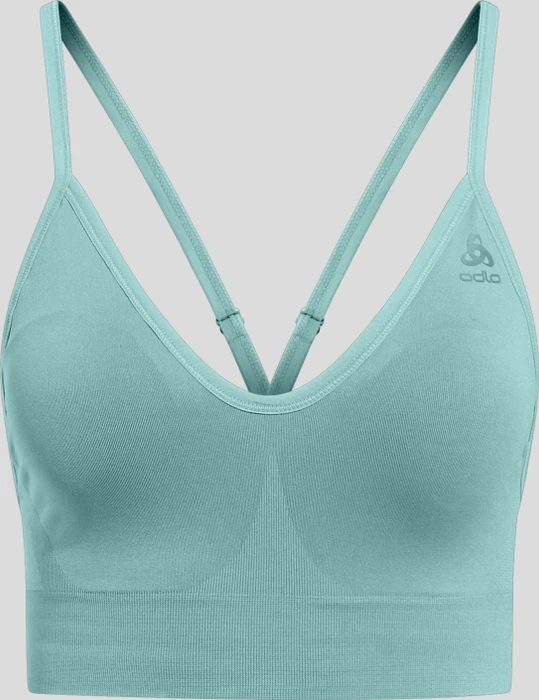 Odlo Padded Seamless Soft 2.0 Sport-BH aqua haze (Damen)