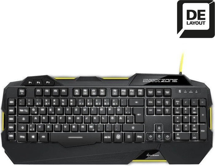 Sharkoon Shark Zone K30, USB, DE