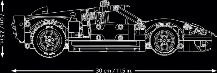 LEGO Technic - 1966 Ford GT40 MKII Rennwagen
