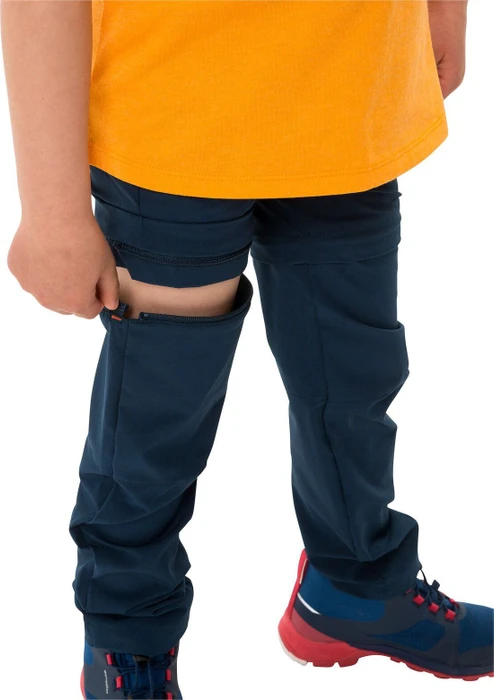 Vaude Slim Fit Zip-Off Hose lang dark sea (Junior)