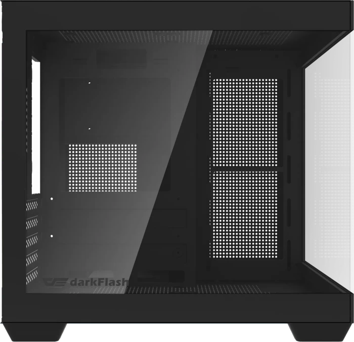 DarkFlash C275P Black, Glasfenster