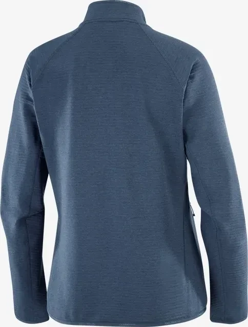 Salomon Essential Lightwarm Jacke blue nights (Damen)