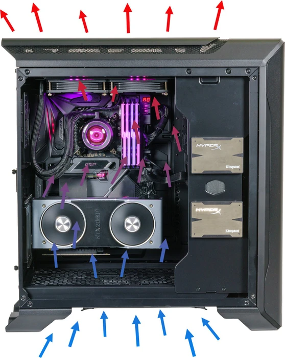 Cooler Master MasterCase SL600M Black Edition, Glasfenster