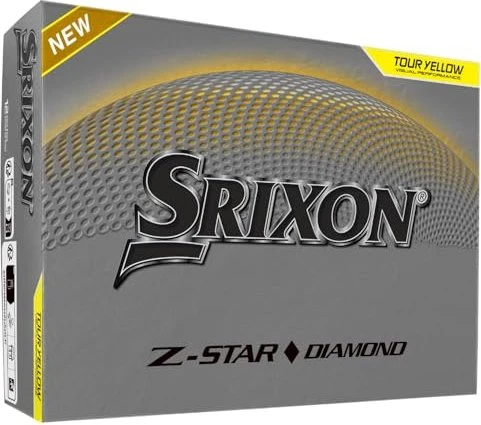 Srixon Z-Star Golfbälle gelb, 12 Stück