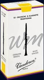 Vandoren CR1625T White Master Traditonal, Stärke 2.5, 10 Stück