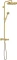 Hansgrohe AXOR One Showerpipe mit Thermostat und Kopfbrause 280 1jet brushed brass Vorschaubild