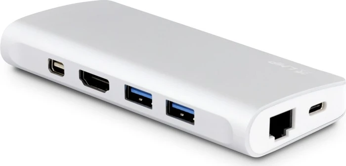 LMP USB-C Travel Dock, 9-Port, USB-C 3.0 [Stecker], silber