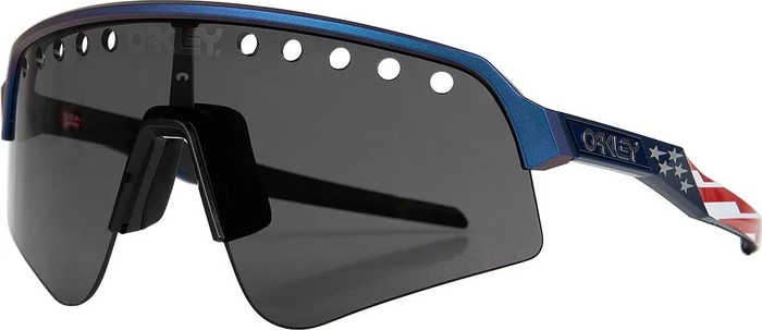Oakley Sutro Lite Sweep Troy Lee Designs Series blue shift/prizm grey