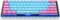 Mountain Mineral Keycap Set, Kunststoff (PBT) Double-Shot, rosa/blau, 113 Tasten (104+9), ANSI-US Vorschaubild