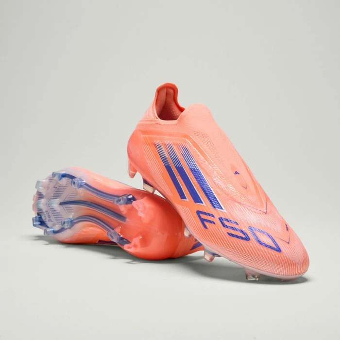 adidas F50 Elite Laceless FG beam orange/lucid blue/cloud white