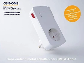 GSM-ONE Steckdose DRH301, Funksteckdose (DRH-301-V3-MASTER)