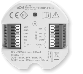 eQ-3 Homematic IP Universal Türöffner Controller, Unterputz, Schaltaktor (160811A0)