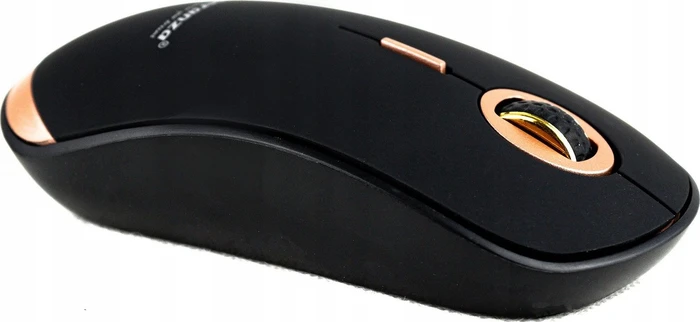 Esperanza Acrux Wireless 4D Optical Mouse schwarz/kupfer, USB