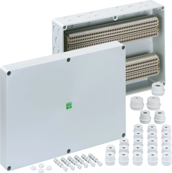 Spelsberg RKi 4/100 SL-100x4² Reihenklemmengehäuse, mit Schutzart IP54/IP66, Nennquerschnitt 4 mm²