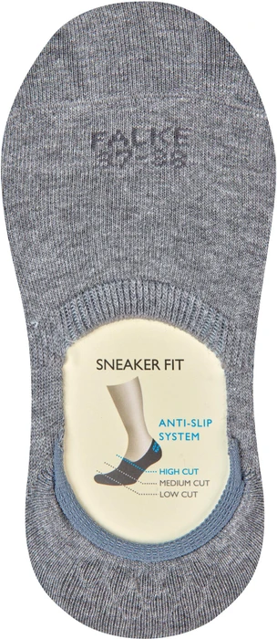 Falke Step High Cut Socken light greymel. (Damen)