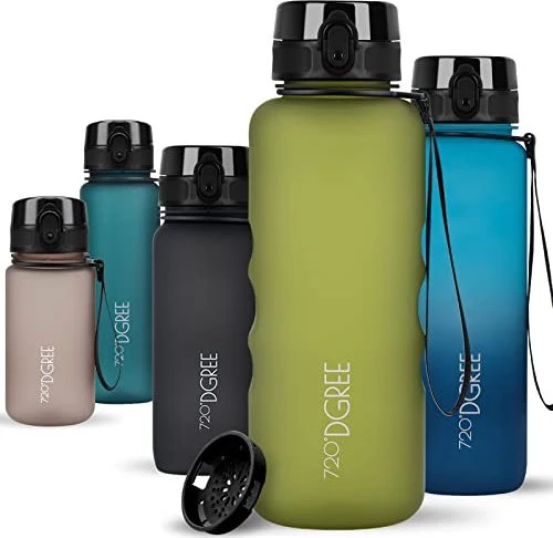 720°DGREE uberBottle softTouch Trinkflasche 1.5l olive green