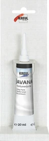 Kreul Javana Kontur Seidenmalfarbe, schwarz, 20ml