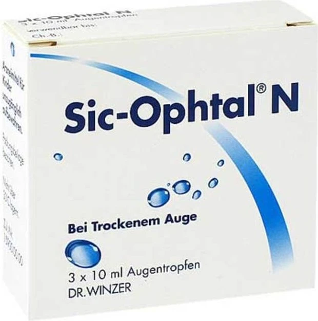 Sic-Ophtal N Augentropfen, 30ml (3x 10ml)