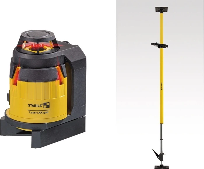 Stabila LAX400 Batterie-Kreuzlaser inkl. Koffer + Zubehör