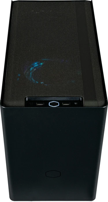 Cooler Master MasterBox NR200P, schwarz, Glasfenster, Mini-ITX
