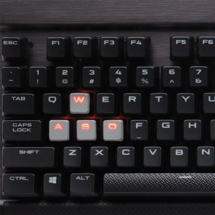 Corsair Gaming K70 LUX, Red LED, MX RED, USB, DE