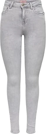 ONLY Skinny Mid Power Jeans schwarz (Damen)