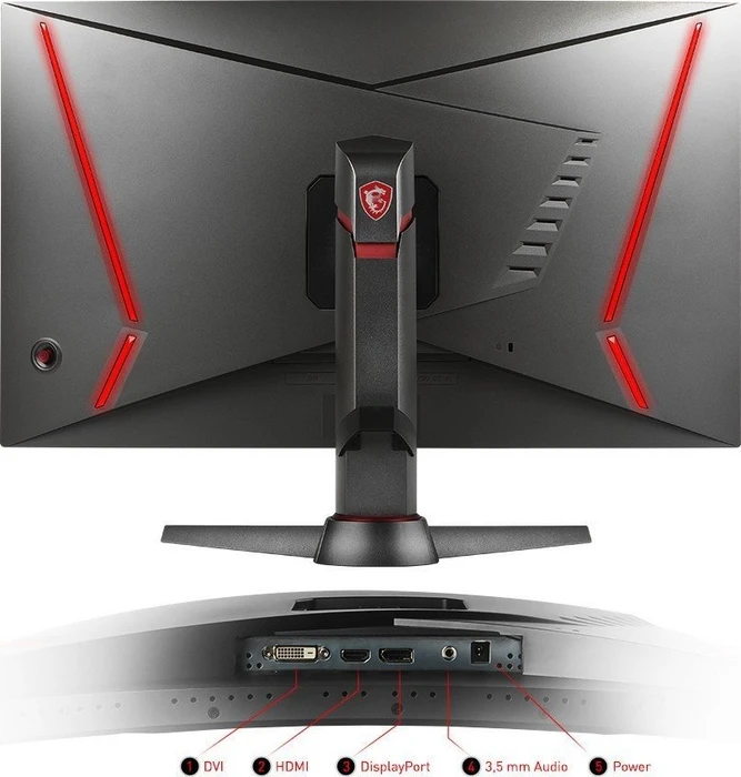 MSI Optix MAG24C, 3 Jahre Garantie, 23.6"
