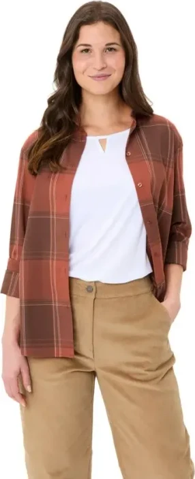 Vaude Farsund III Hemd langarm tobacco (Damen)