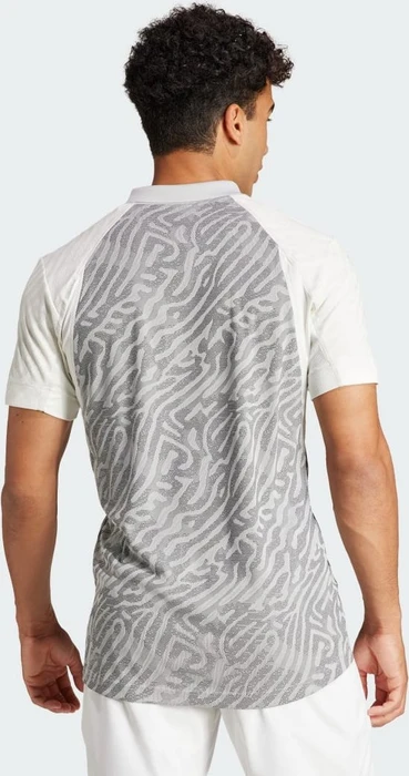 adidas Tennis Airchill Pro FreeLift Poloshirt kurzarm grey two/black/off white (Herren)