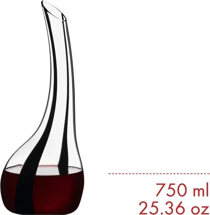 Riedel Cornetto Onyx Dekanter schwarz