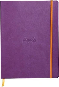 Rhodia Rhodiarama Notizbuch, 190x250mm, liniert, Softcover, violett, 80 Blatt