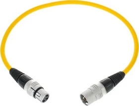Sommer Cable Stage 22 Highflex SGHN gelb 0.5m