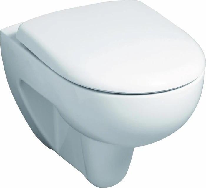 Geberit Renova Wand-WC Tiefspüler, Rimfree weiß/KeraTect