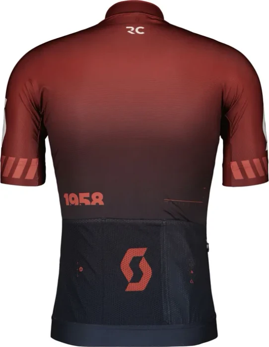 Scott RC Pro Trikot kurzarm wood red/dark blue (Herren)