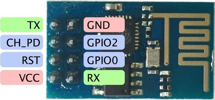 Espressif ESP8266 WLAN Modul, ESP-01 (verschiedene Hersteller)