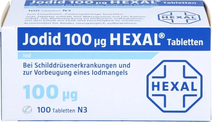 Hexal Jodid 100µg Hexal Tabletten, 100 Stück