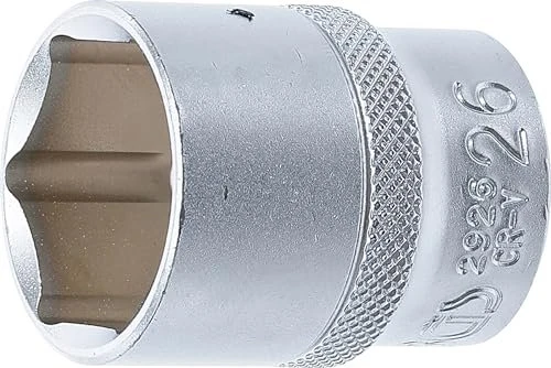 BGS technic Außensechskant Steckschlüssel 1/2", 26mm