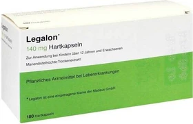 kohlpharma Legalon 140mg Hartkapseln, 180 Stück