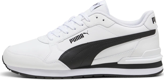 Puma ST Runner v4 Leather puma white/puma black/cast iron