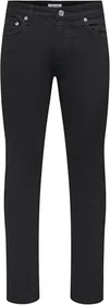 ONLY & SONS Slim Mid Loom Jeans black denim (Herren)