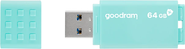 goodram UME3 CARE 64GB türkis, USB-A, USB 3.2 Gen 1×1