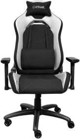 Trust Gaming GXT 714W Ruya Gamingstuhl, schwarz/weiß